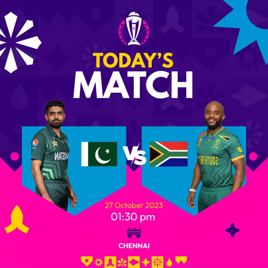 Pakistan vs South Africa Match Schedule Made with PosterMyWall 1